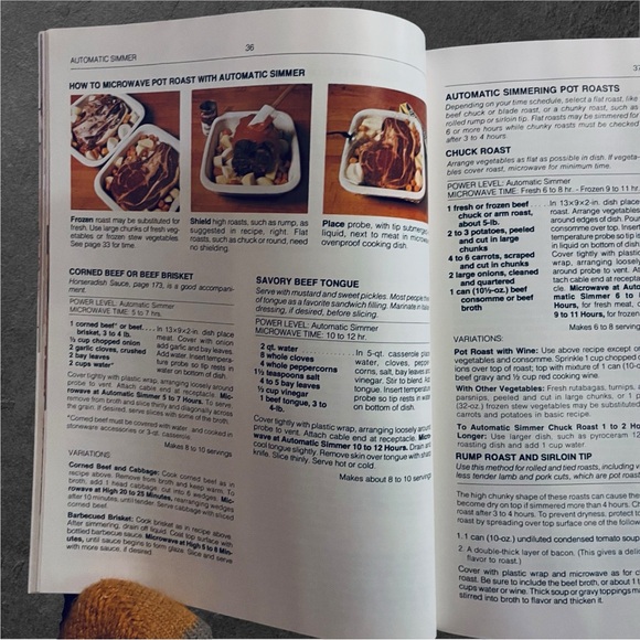 General Electric Microwave Guide and Cookbook - Picture 4 of 15